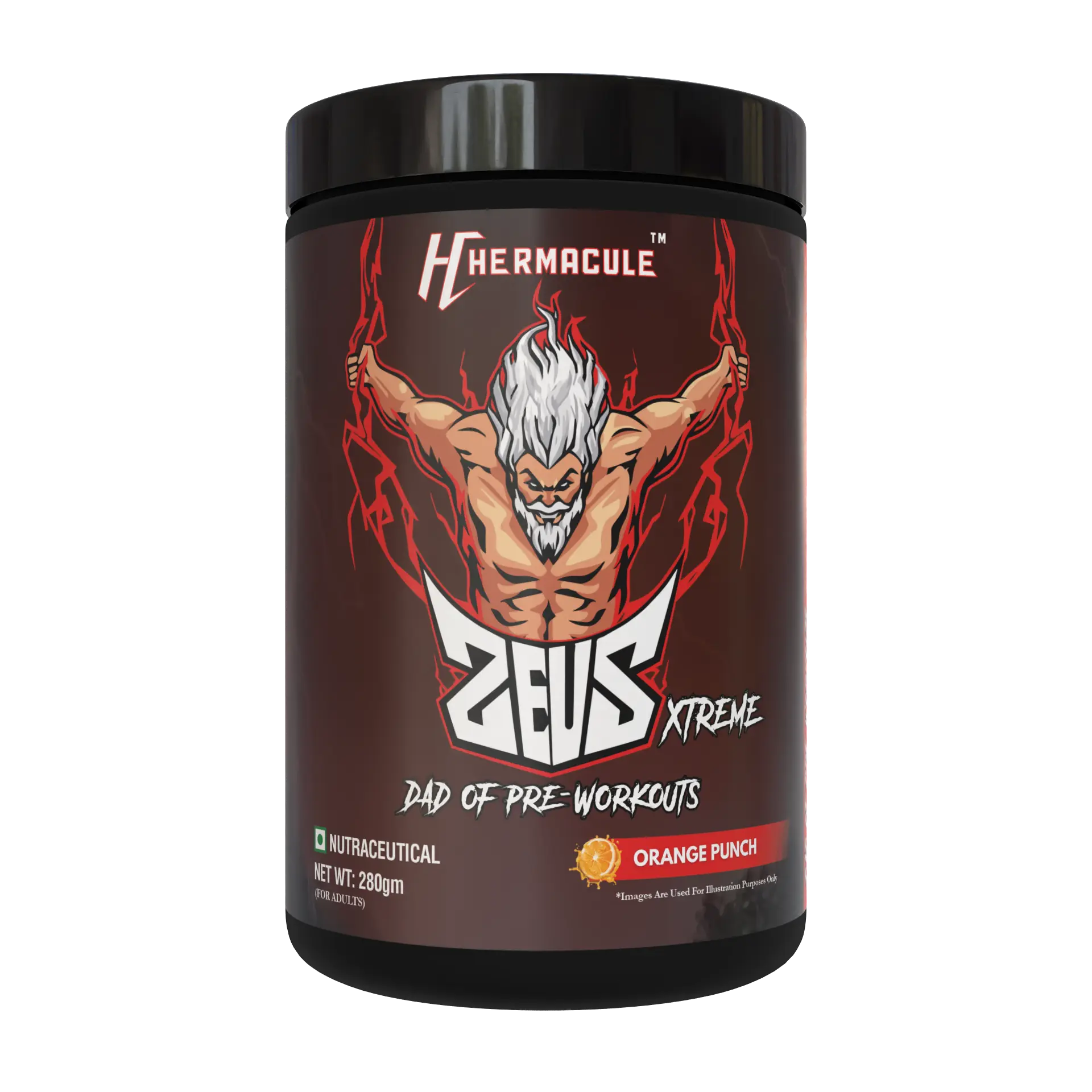 Hermacule Pre-workout Orange Punch