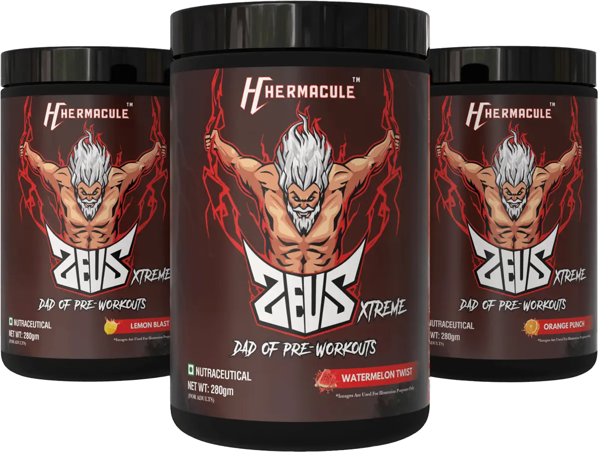 Hermacule Pre-workout All Three Flavor