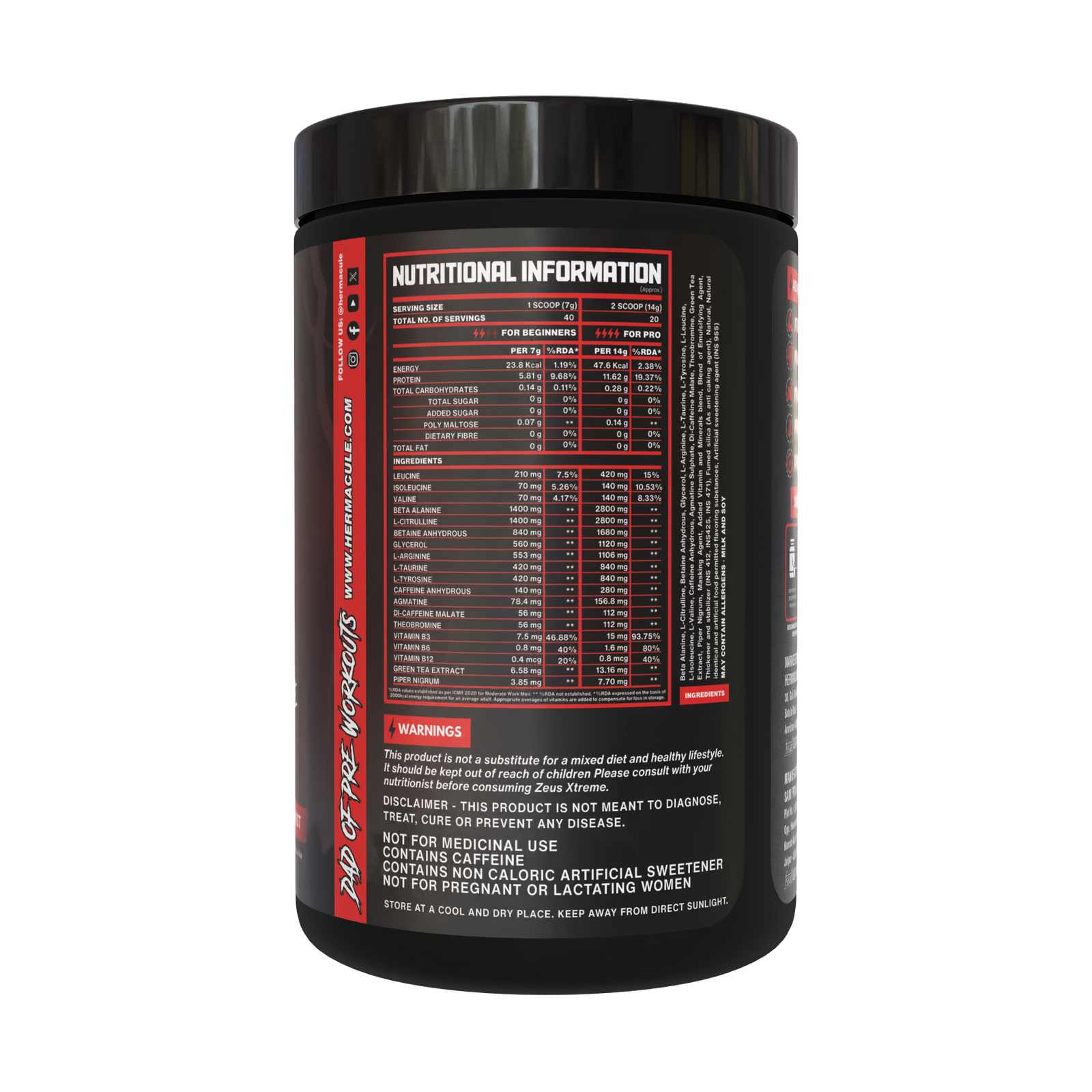 Nutritional Facts Nutritional Facts